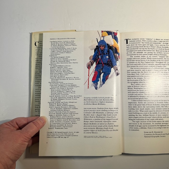 Hardcover Book "America's Magnificent Mountains" from National Geographic - Picture 2 of 11